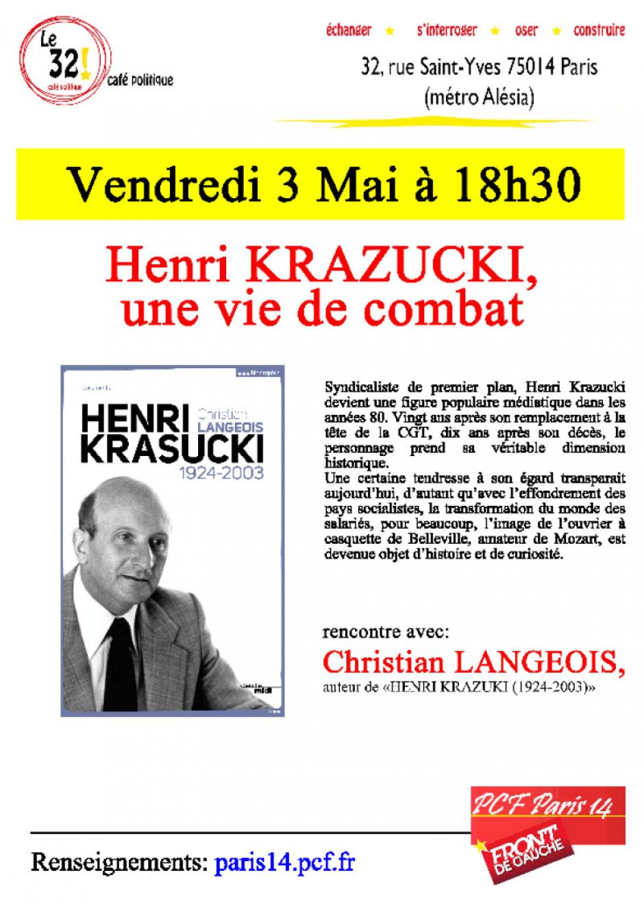 Henri Krasucki, une vie de combat.