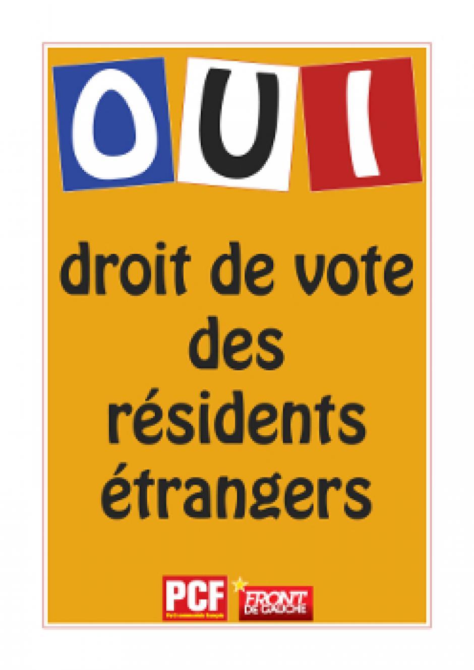 Le PCF Paris 14 s'engage pour le droit de vote des résidents étrangers