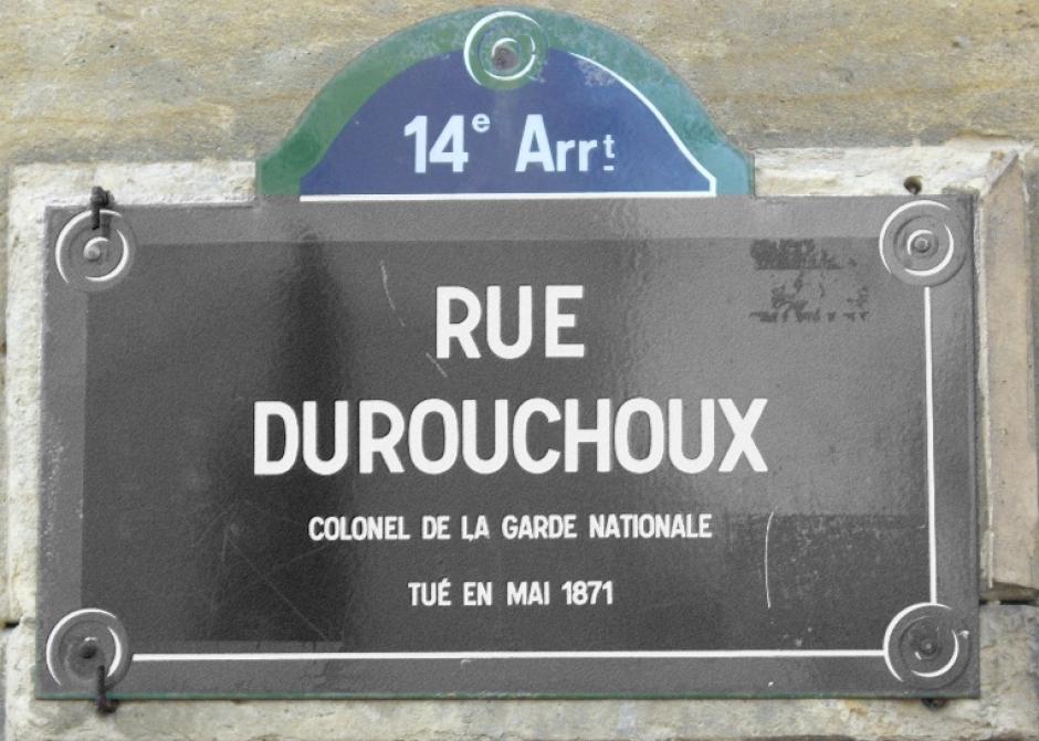 La rue Durouchoux enfin débaptisée !