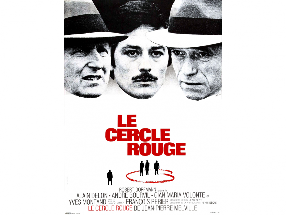Projection de «Le cercle rouge» Un film de Jean-Pierre Melville, 1970, au «32! Ciné» le samedi 16 avril 2016 à 18h00